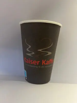312933 Papbæger 20 cl. Kaiser Kaffe 20 x 50 stk.