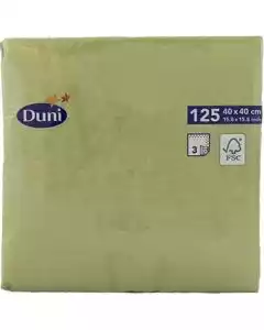 Serviet 3-lags 40x40cm Leaf Green 125stk.