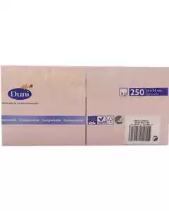 Serviet 3-lags 24x24cm Mellow Rose 250stk.