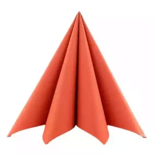 Serviet Mank Terrakotta 40 x 40 cm 50 stk.