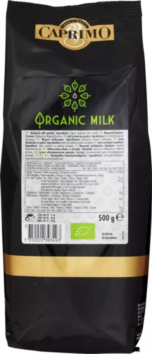 Mælkepulver 10 x 500g. Økologisk