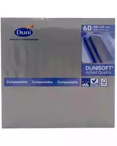 Serviet Dunisoft 40x40cm Granitgrå 60stk.