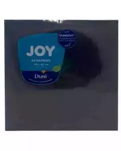 Serviet Dunisoft 40x40cm Sort 60stk.