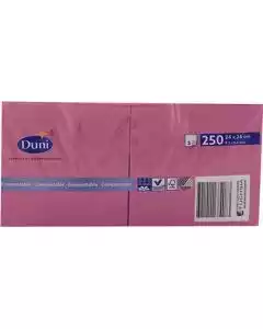 Serviet 3-lags 24x24cm Fuchsia 250stk.