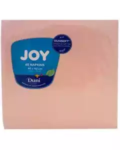 Serviet Dunisoft 40x40cm Mellow Rose 60stk.