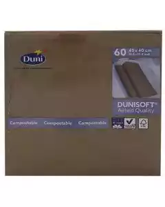 Serviet Dunisoft 40x40cm Chestnut 60stk.