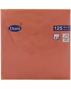 Serviet 3-lags 40x40cm Sun Orange 125stk.