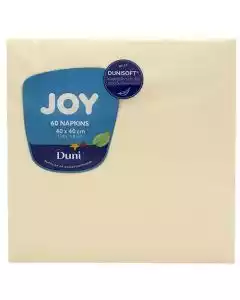 Serviet Dunisoft 40x40cm Creme 60stk.