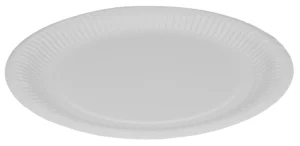 Tallerken 23cm pap     10x50 stk