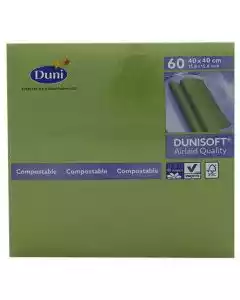 Serviet Dunisoft 40x40cm Leaf Green 60stk.