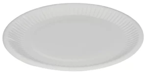 Tallerken 18cm pap     10 x 100stk