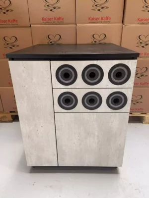 Underskab 60 cm m/huller hvid renoveret V2.
