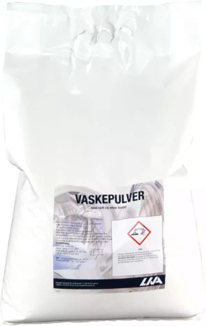 Vaskepulver hvidt m/parfume 10 kg.