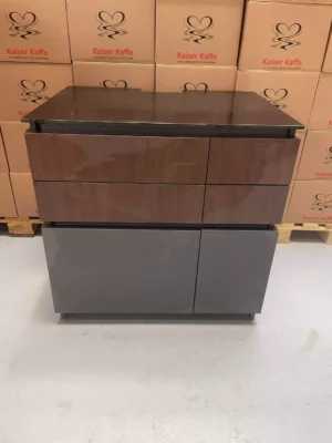 Underskab 90 cm U/huller træ renoveret V1.