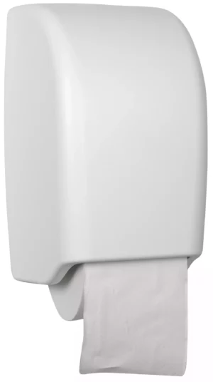 Dispenser Hvid t/ 2 rl toiletpapir