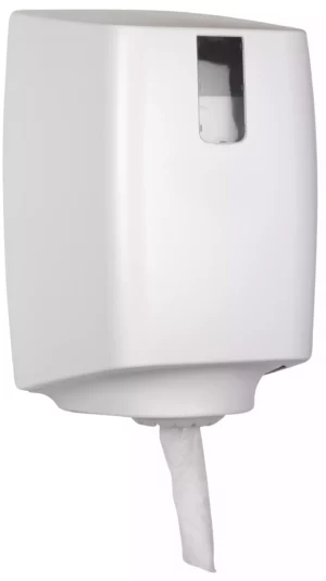 Dispenser Hvid t/ Håndklæderulle centertræk