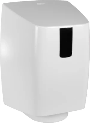 Dispenser hvid m/centertræk Midi